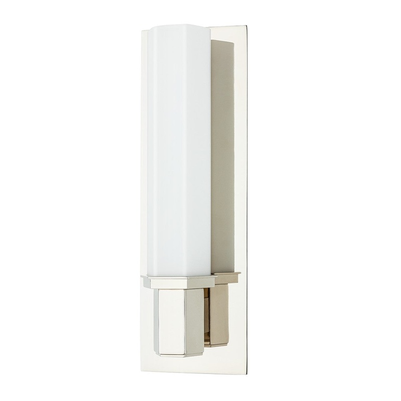 Hudson Valley 320-PN Walton One Light Bath Bracket, Polished Nickel