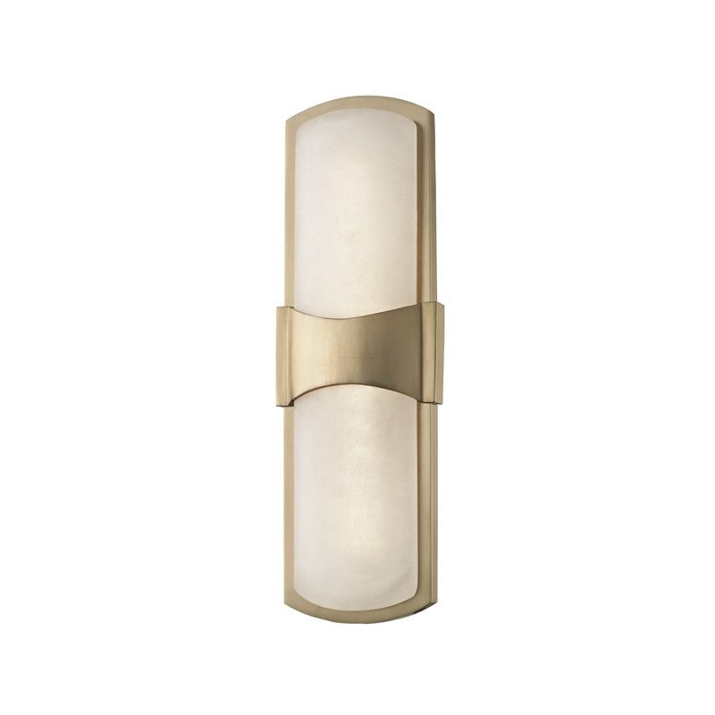 Hudson Valley 3415-AGB Valencia LED Wall Sconce, Aged Brass