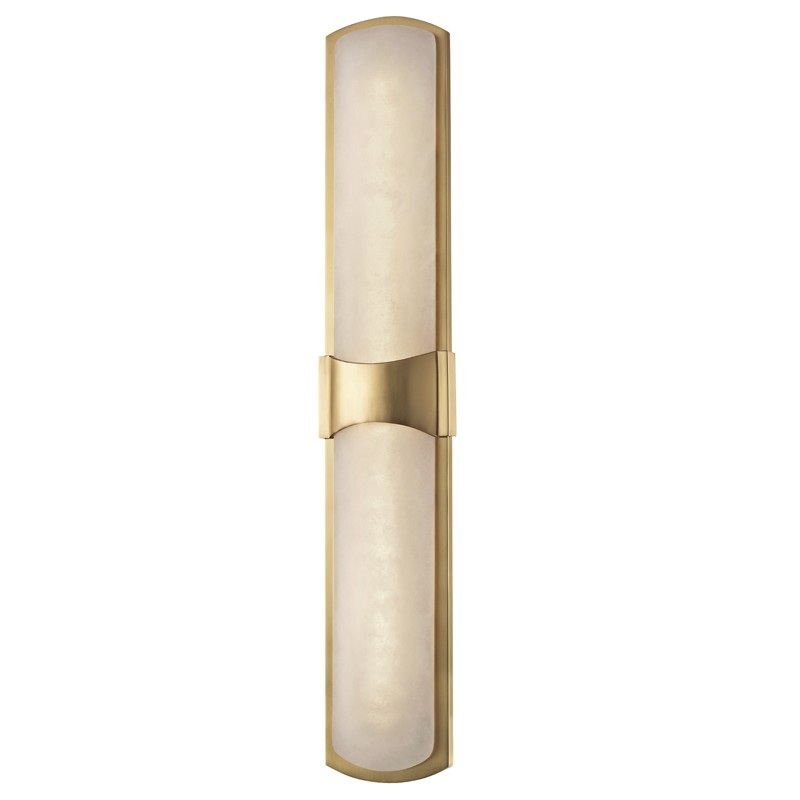 Hudson Valley 3426-AGB Valencia LED Wall Sconce, Aged Brass