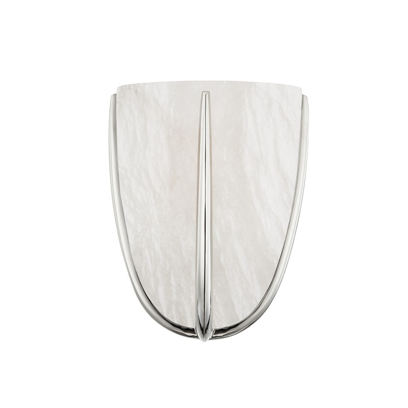 Hudson Valley 3500-PN Wheatley One Light Wall Sconce, Polished Nickel (Discontinued)