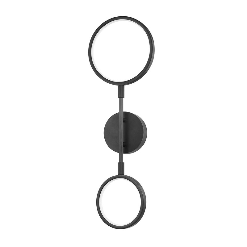 Hudson Valley 4102-OB Saturn LED Wall Sconce, Old Bronze (Discontinued)