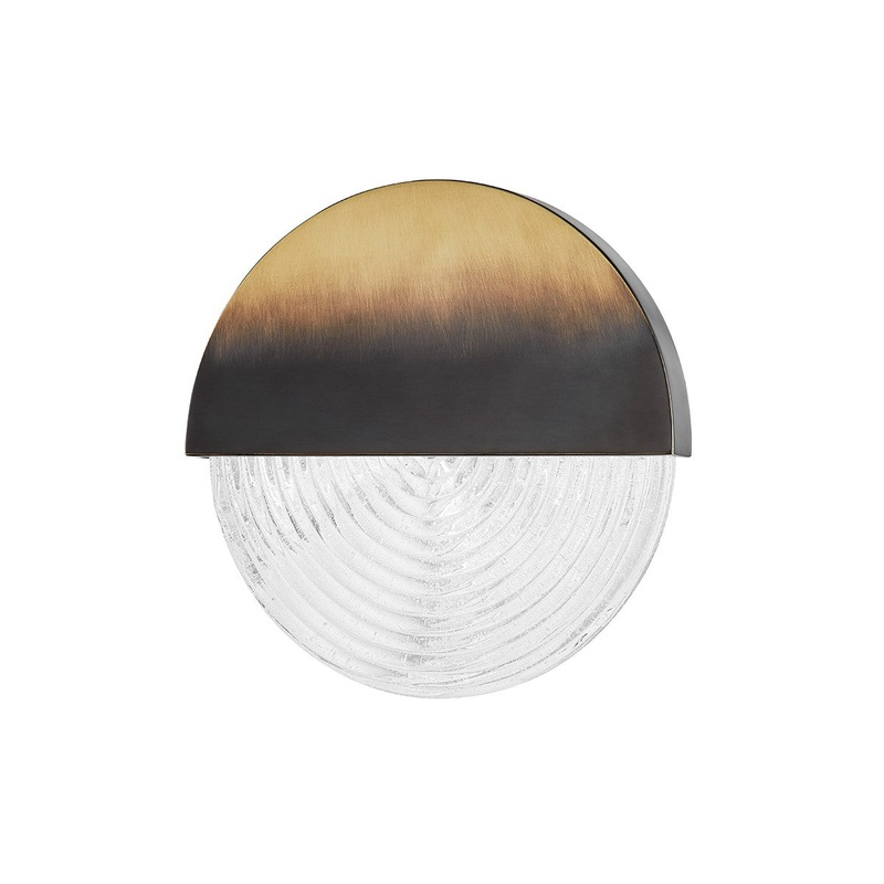 Hudson Valley 4911-GB Walden LED Wall Sconce, Gradient Brass (Discontinued)