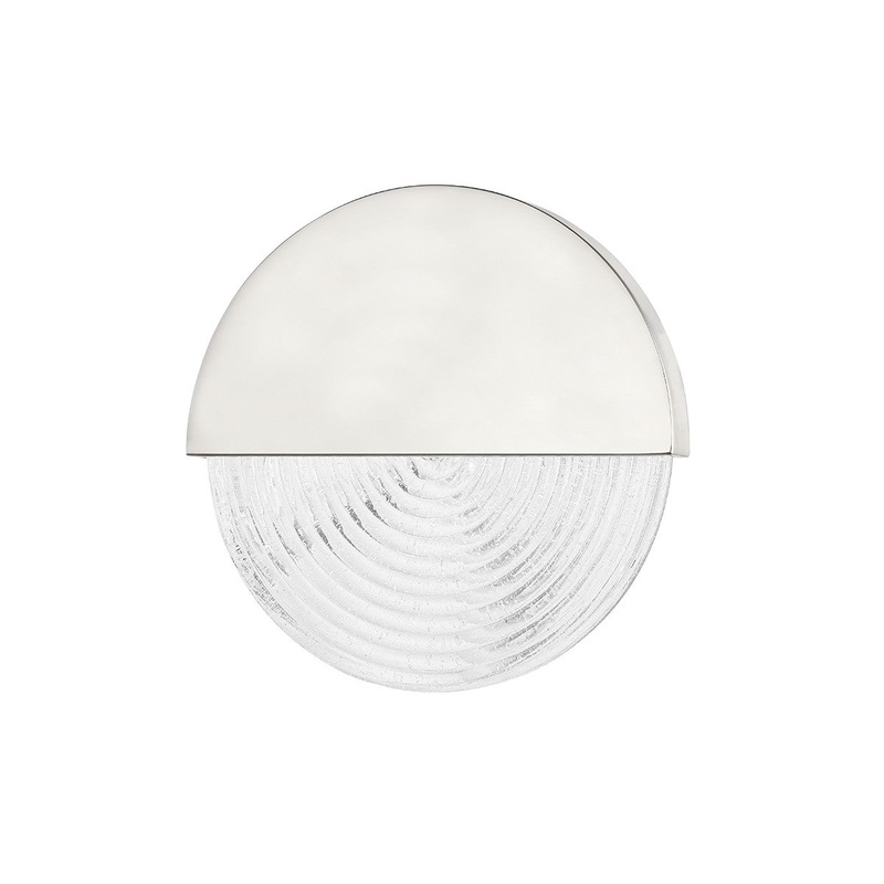 Hudson Valley 4911-PN Walden LED Wall Sconce, Polished Nickel (Discontinued)