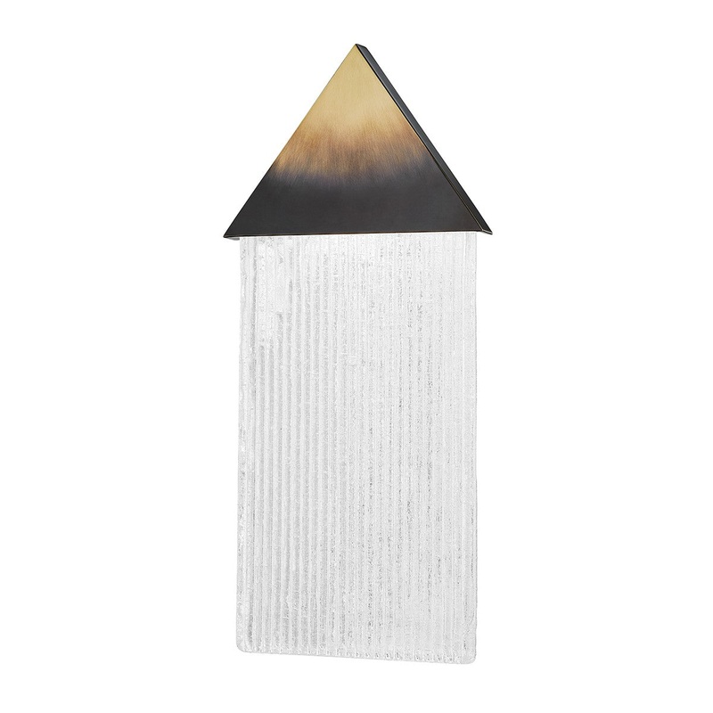 Hudson Valley 4923-GB Walden LED Wall Sconce, Gradient Brass (Discontinued)
