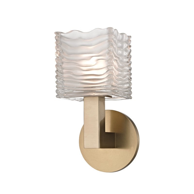 Hudson Valley 5441-AGB Sagamore LED Bath Bracket, Aged Brass (Discontinued)