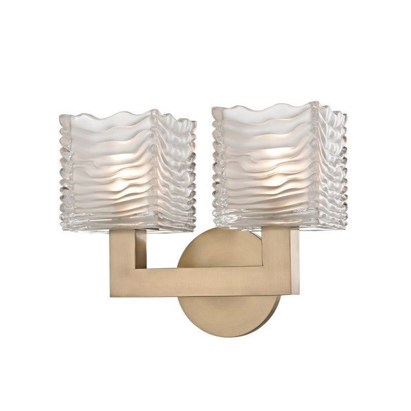 Hudson Valley 5442-AGB Sagamore LED Bath Bracket, Aged Brass (Discontinued)