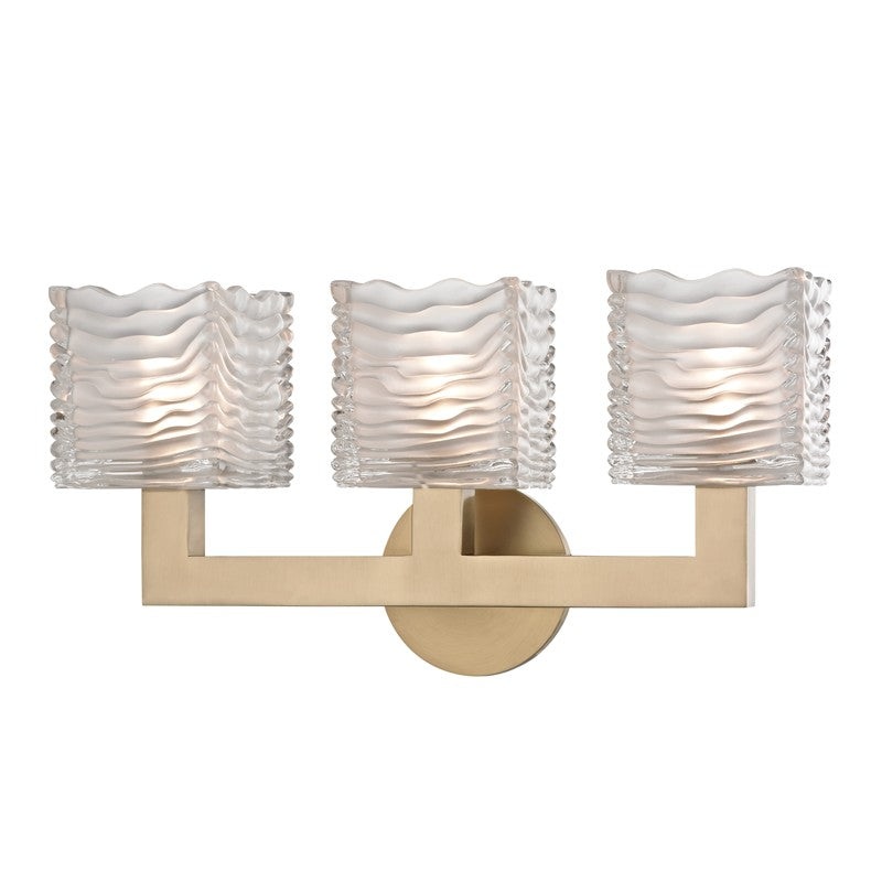 Hudson Valley 5443-AGB Sagamore LED Bath Bracket, Aged Brass (Discontinued)
