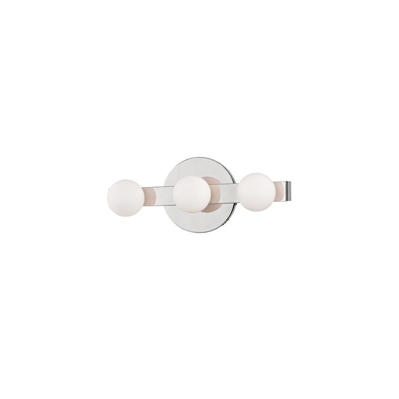 Hudson Valley 7003-PC Taft LED Wall Sconce, Polished Chrome (Discontinued)