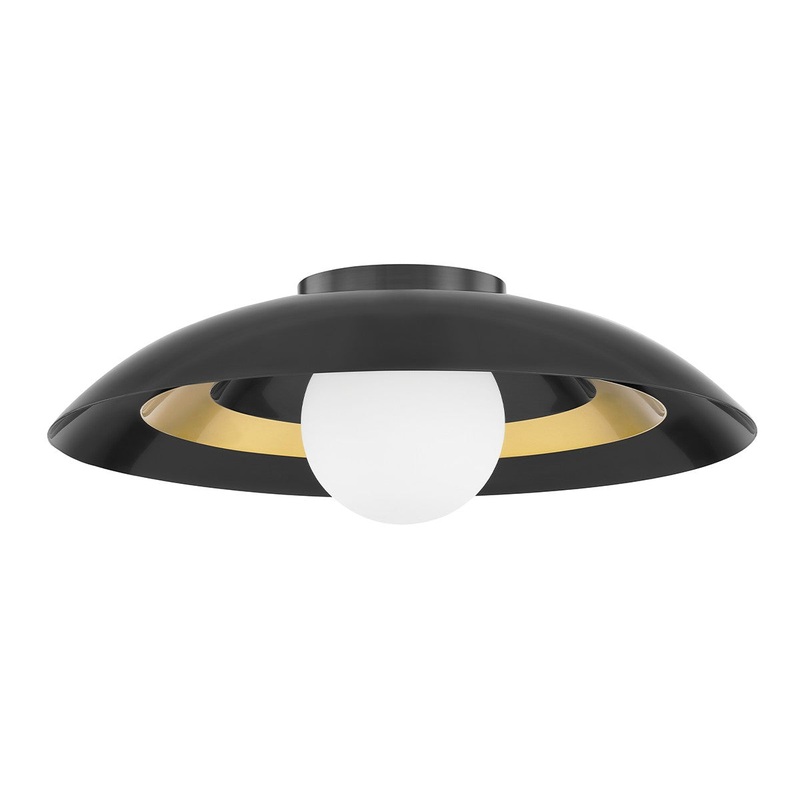 Hudson Valley 9215-AOB Tobia LED Flush Mount, Aged Old Bronze (Discontinued)