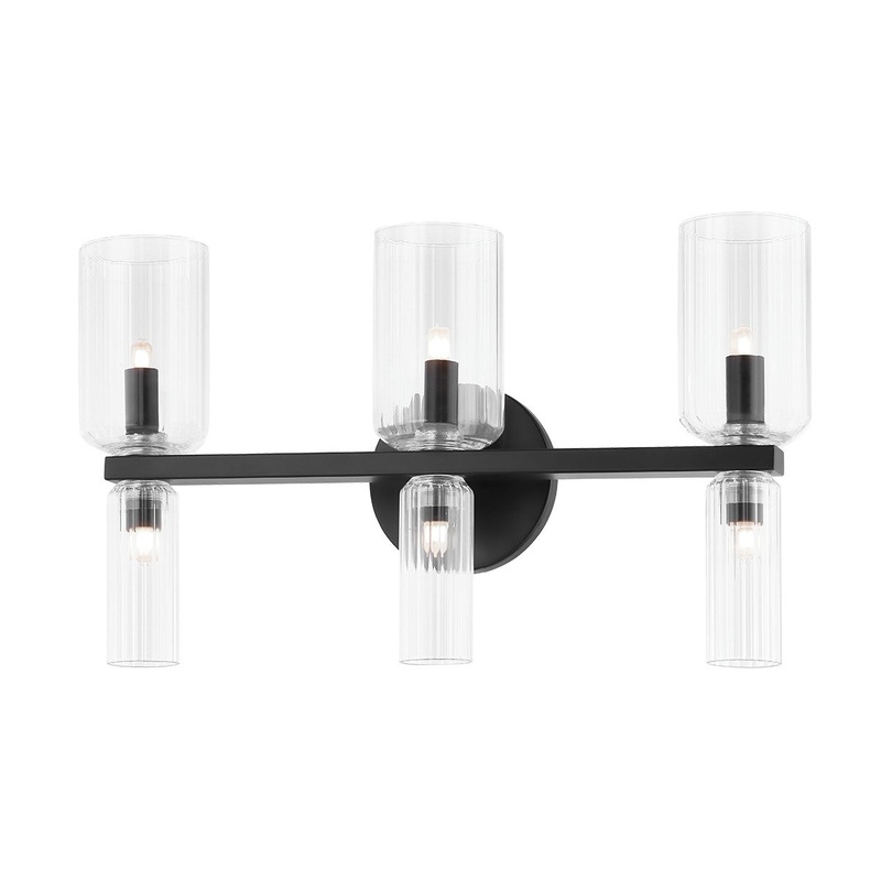 Mitzi H384303-SBK Tabitha LED Bath Bracket, Soft Black