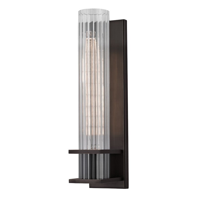 Hudson Valley 1001-OB Sperry One Light Wall Sconce, Old Bronze