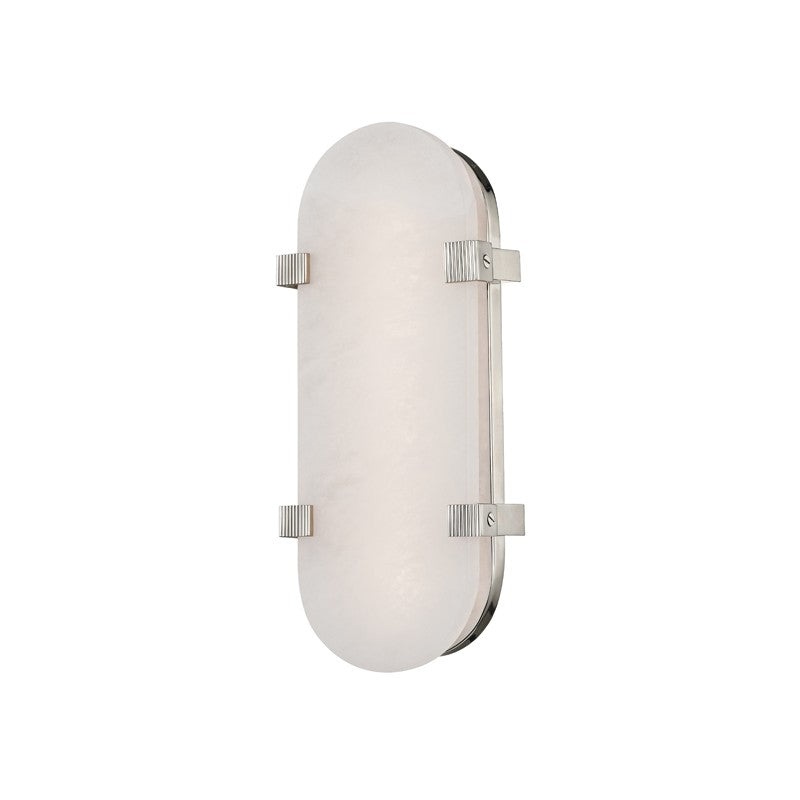 Hudson Valley 1114-PN Skylar LED Wall Sconce, Polished Nickel