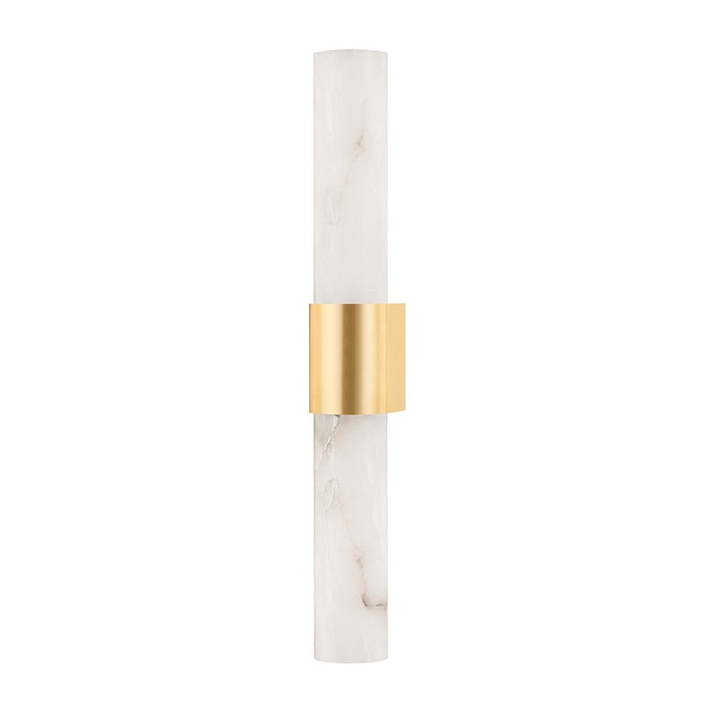 Hudson Valley 1152-AGB Ellington Two Light Bath, Aged Brass