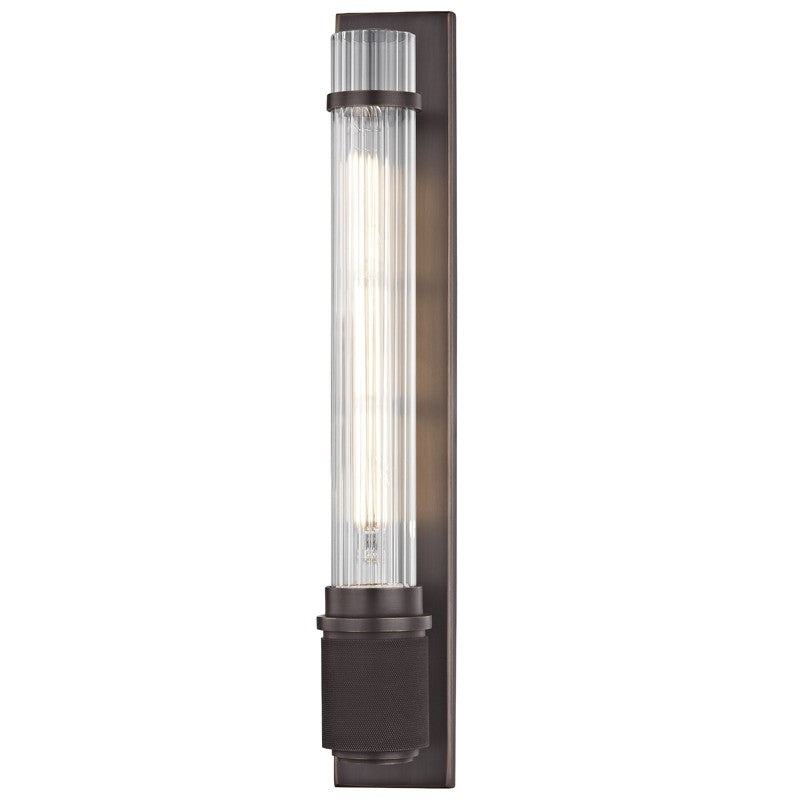 Hudson Valley 1200-OB Shaw One Light Wall Sconce, Old Bronze