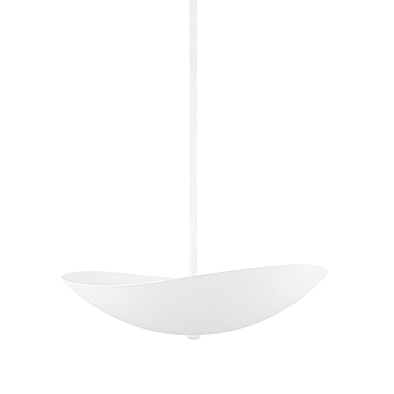 Hudson Valley 1424-WP Fabius LED Pendant, White Plaster