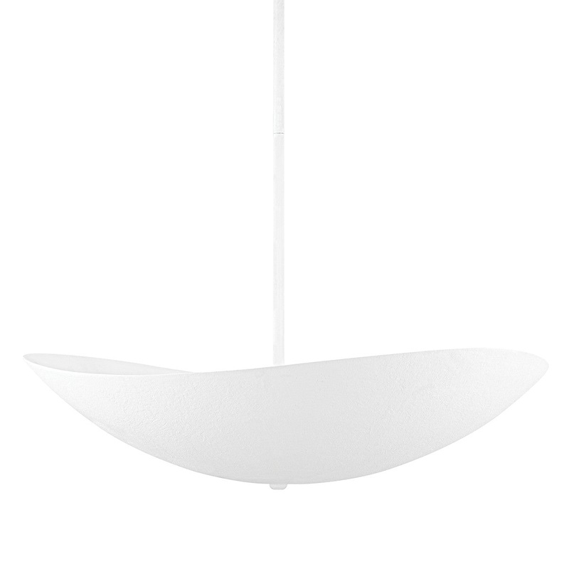 Hudson Valley 1436-WP Fabius LED Pendant, White Plaster