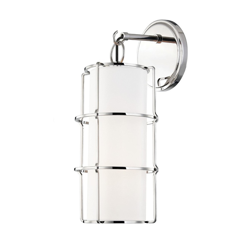 Hudson Valley 1500-PN Sovereign LED Wall Sconce, Polished Nickel