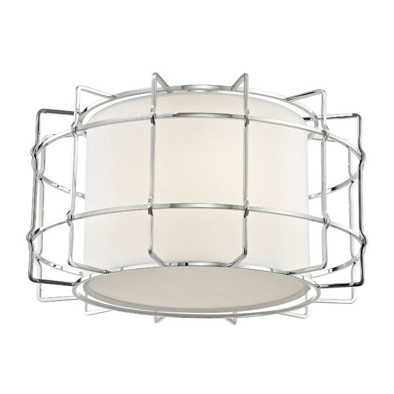 Hudson Valley 1514-PN Sovereign LED Flush Mount, Polished Nickel (Discontinued)