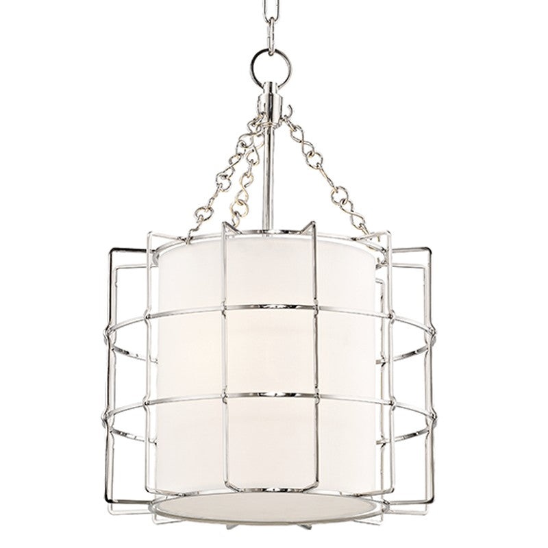 Hudson Valley 1516-PN Sovereign LED Pendant, Polished Nickel (Discontinued)