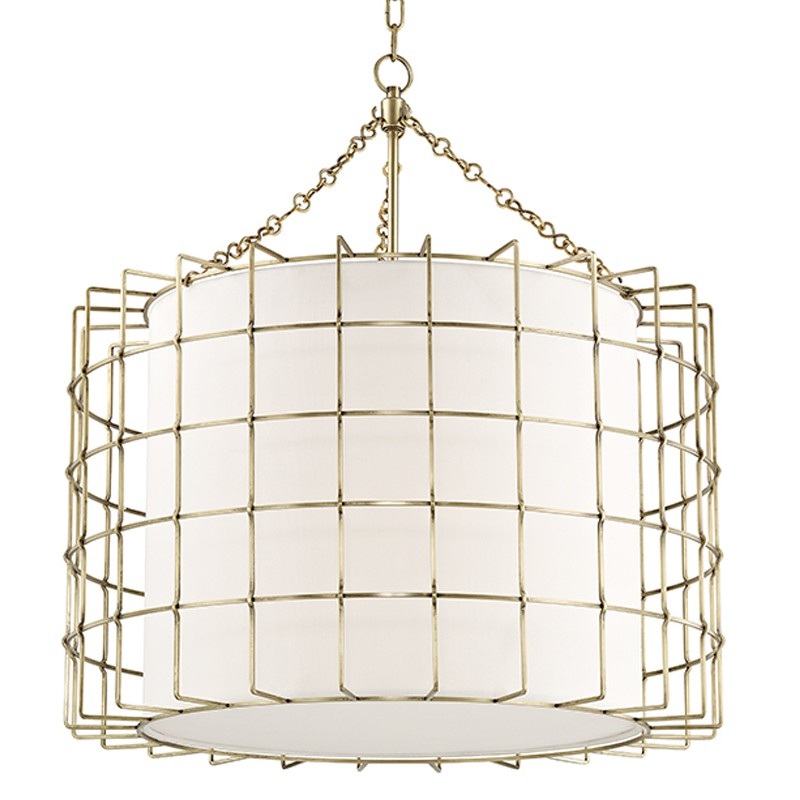 Hudson Valley 1531-AGB Sovereign LED Chandelier, Aged Brass (Discontinued)