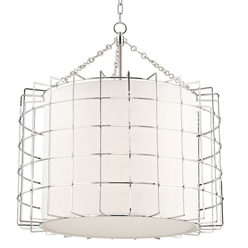 Hudson Valley 1531-PN Sovereign LED Chandelier, Polished Nickel (Discontinued)