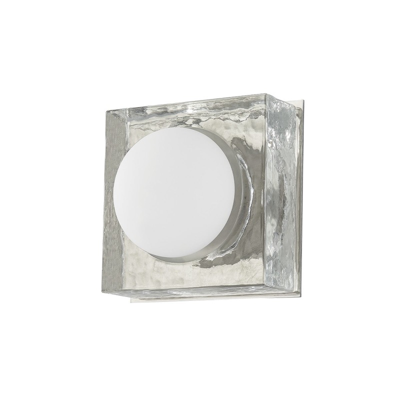 Hudson Valley 1601-PN Mackay LED Wall Sconce, Polished Nickel
