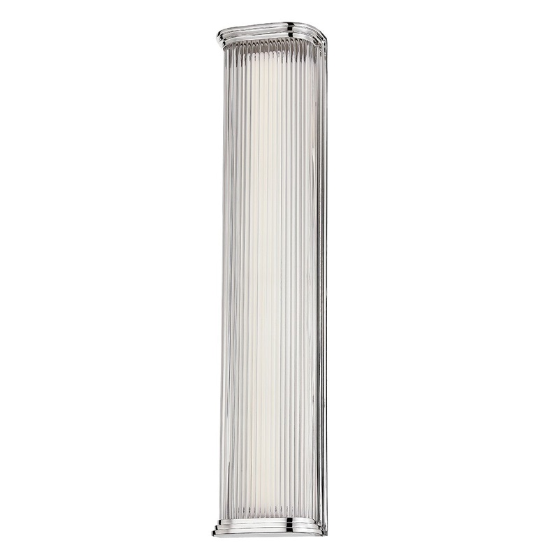 Hudson Valley 2225-PN Newburgh LED Wall Sconce, Polished Nickel