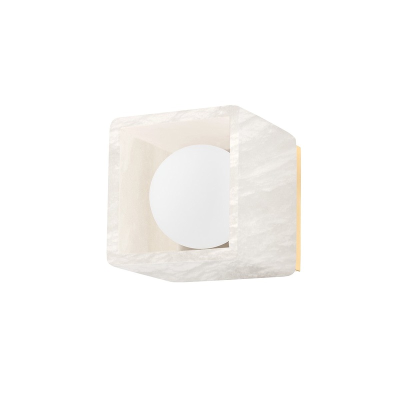 Hudson Valley 2305-AGB Budnick LED Bath Bracket, Aged Brass