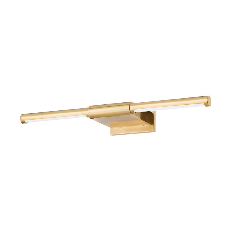 Hudson Valley 4922-AGB Jerome LED Picture Light, Aged Brass