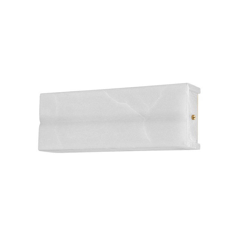 Hudson Valley 6414-AGB Remsen LED Wall Sconce, Aged Brass