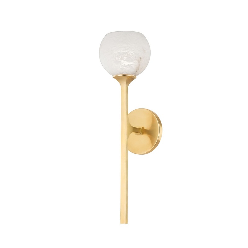 Hudson Valley 7121-AGB Melton LED Wall Sconce, Aged Brass