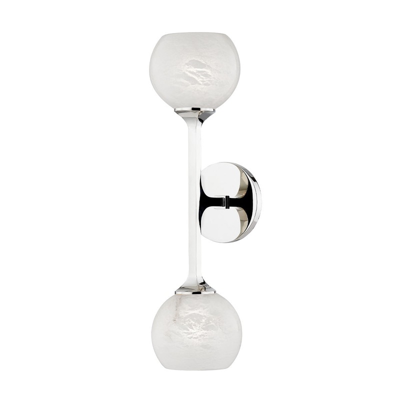 Hudson Valley 7122-PN Melton LED Wall Sconce, Polished Nickel