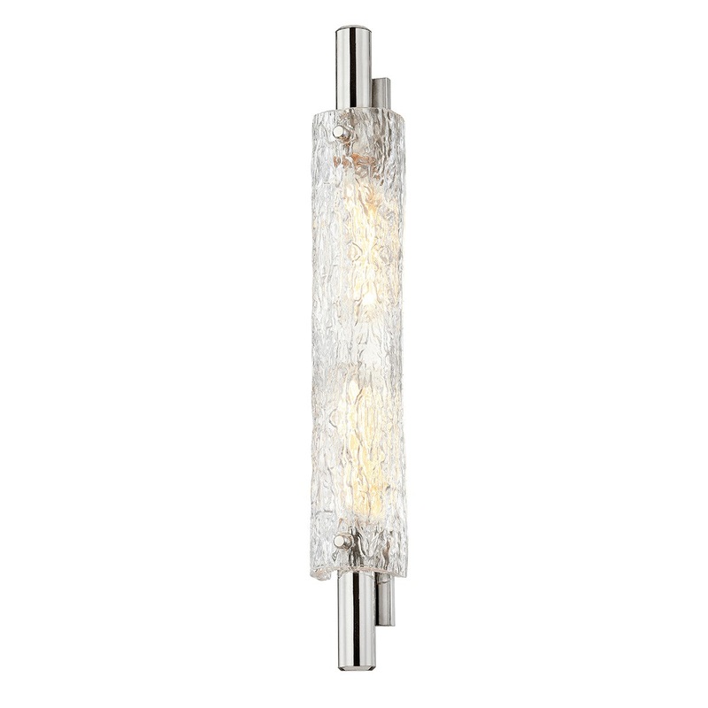 Hudson Valley 8929-PN Harwich Two Light Wall Sconce, Polished Nickel
