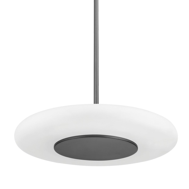 Hudson Valley PI1896701L-BLNK Blyford LED Pendant, Black Nickel
