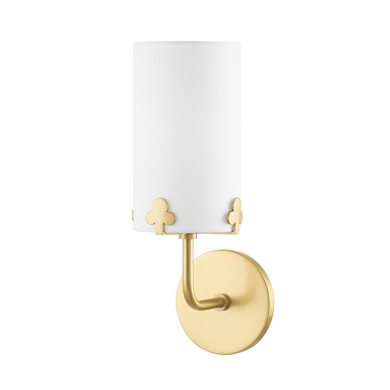 Mitzi H519101-AGB Darlene LED Wall Sconce, Aged Brass