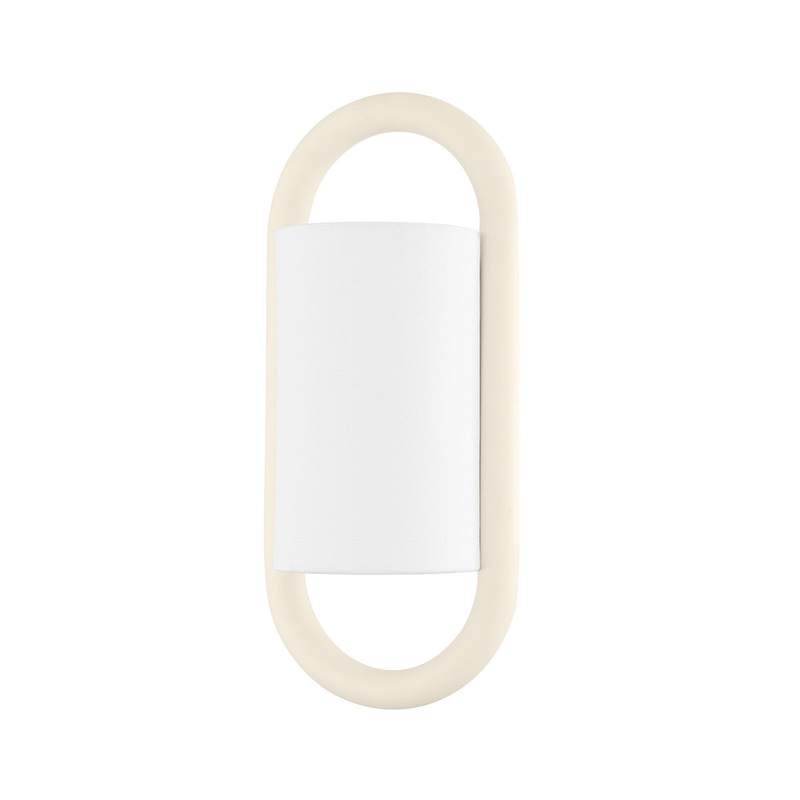Mitzi H652101-TCR Wynter One Light Wall Sconce, Textured Cream