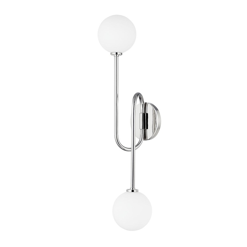 Mitzi H655102A-PN Zani LED Wall Sconce, Polished Nickel