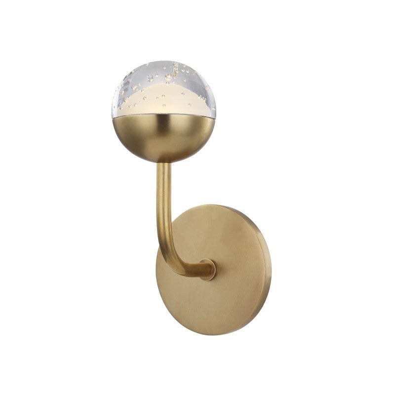 Hudson Valley 1241-AGB Boca LED Bath Bracket, Aged Brass (Discontinued)