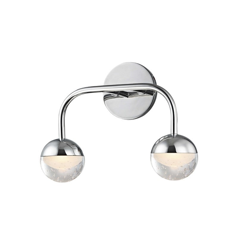 Hudson Valley 1242-PC Boca LED Bath Bracket, Polished Chrome (Discontinued)