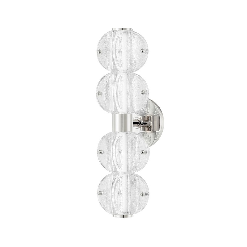 Hudson Valley 1904-PN Lindley LED Bath Bracket, Polished Nickel