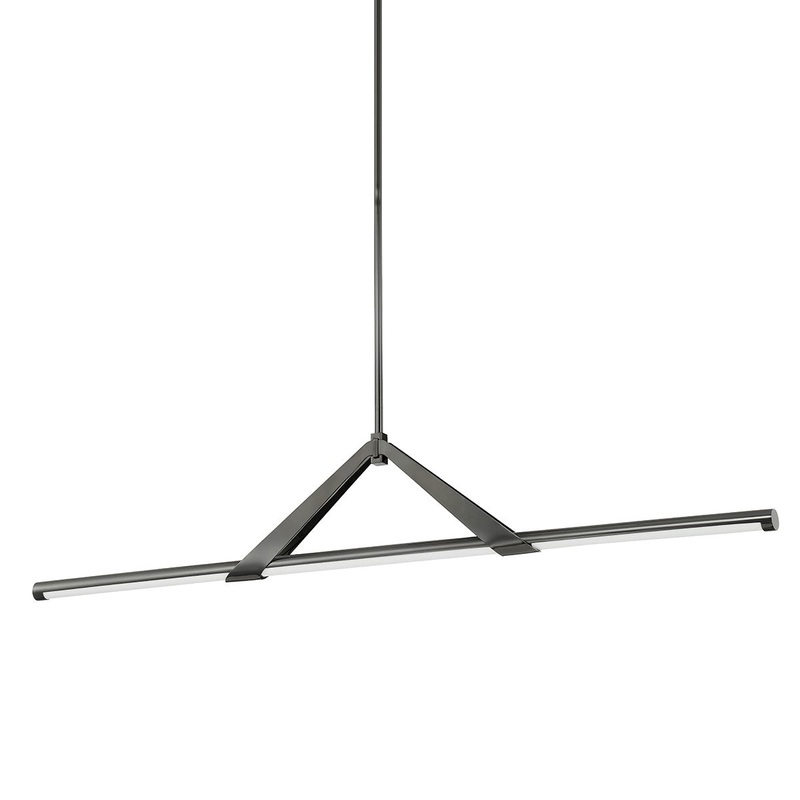 Hudson Valley 3060-BLNK Jonas LED Island Pendant, Black Nickel