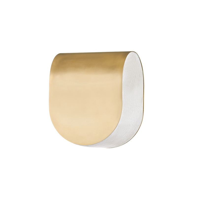 Hudson Valley 3608-AGB Briarwood LED Wall Sconce, Aged Brass