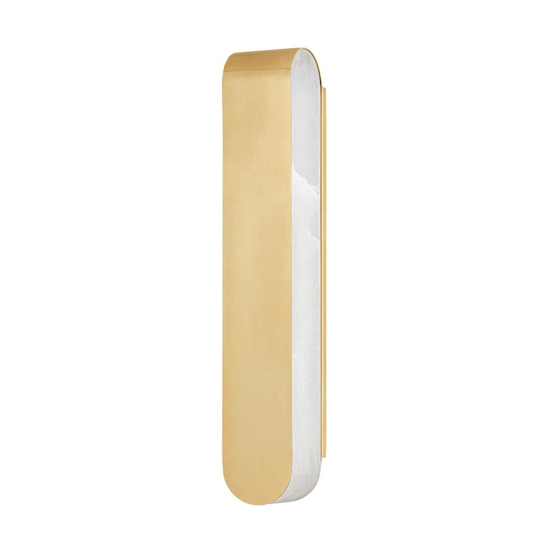 Hudson Valley 3622-AGB Briarwood LED Wall Sconce, Aged Brass
