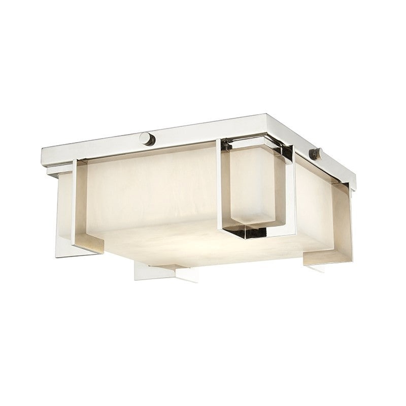 Hudson Valley 3910-PN Delmar LED Flush Mount, Polished Nickel (Discontinued)