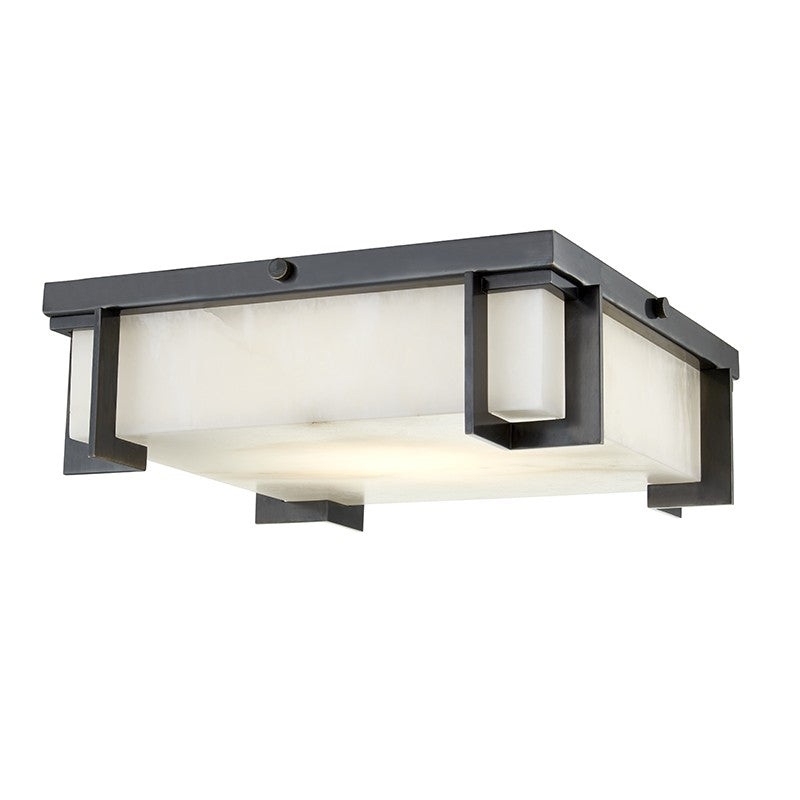 Hudson Valley 3913-OB Delmar LED Flush Mount, Old Bronze