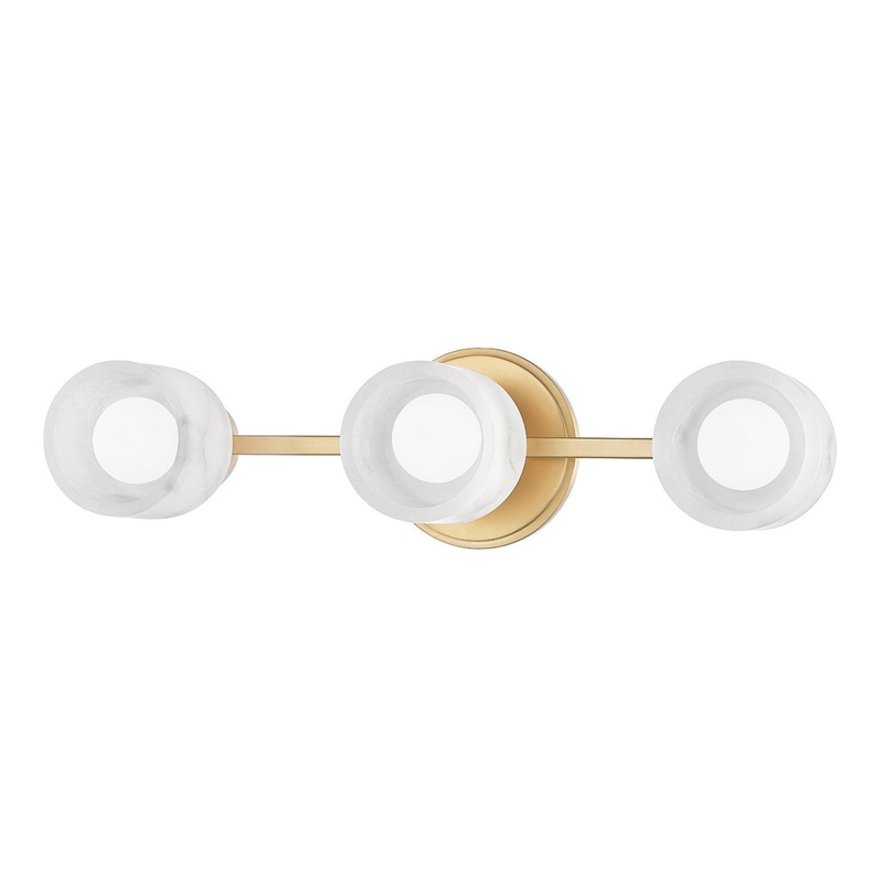 Hudson Valley 4203-AGB Centerport LED Bath Bracket, Aged Brass