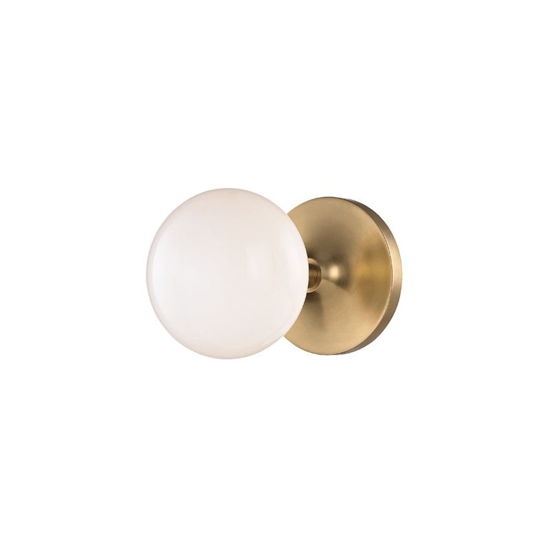 Hudson Valley 4741-AGB Fleming LED Bath Bracket, Aged Brass