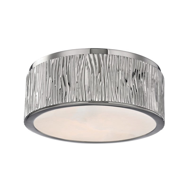 Hudson Valley 6209-PN Crispin LED Flush Mount, Polished Nickel (Discontinued)