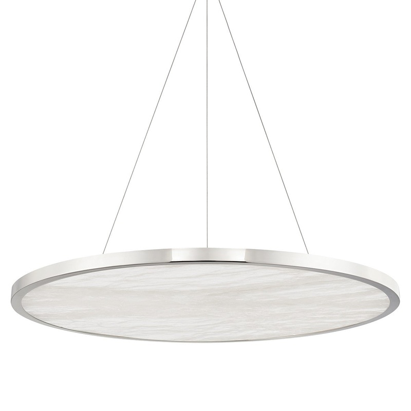 Hudson Valley 6336-PN Eastport LED Pendant, Polished Nickel