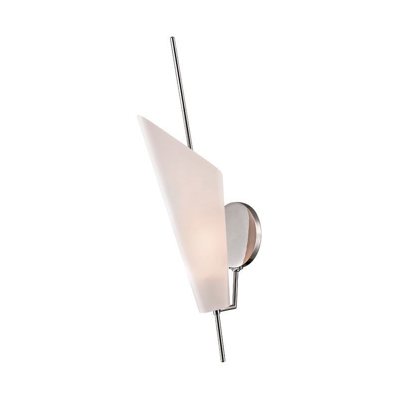 Hudson Valley 8061-PN Cooper LED Wall Sconce, Polished Nickel (Discontinued)